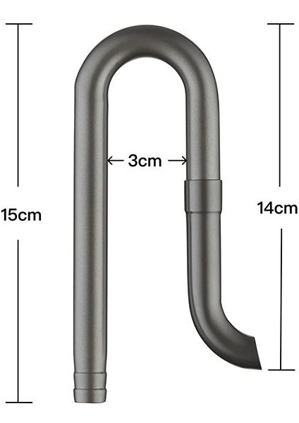 Chihiros Metal Jet Pipe Pro Set Black M 12-16mm indirimleri