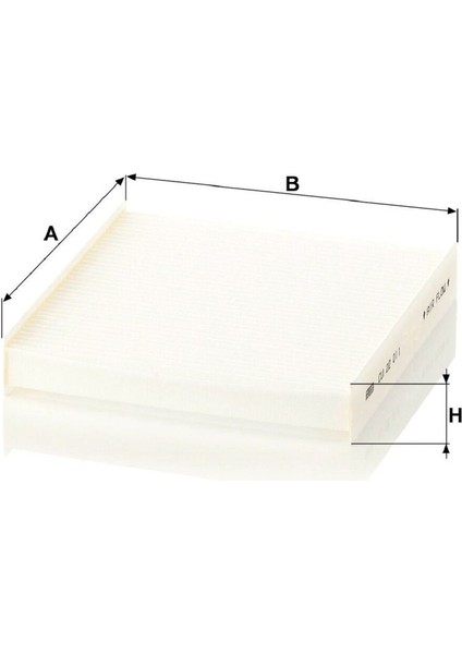 Mann Fılter Polen Filtresi Renault Captur Iı Blue Dci 115 01.2020 - ... 1461 Cm3 116 Hp fiyatları