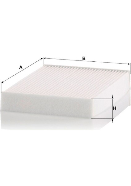 Mann Fılter Polen Filtresi Renault Koleos Iı 2.0 Dci 175 04.2016 - ... 1995 Cm3 177 Hp fiyatları