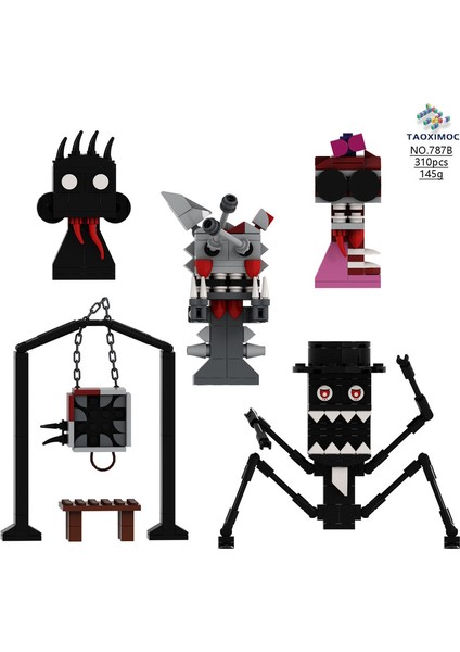 Sprunki Model Figür Parçacık Yaratıcı Oyuncak Yapı Taşı 5 Parçalı Set (310 Adet) (Yurt Dışından) fiyatları