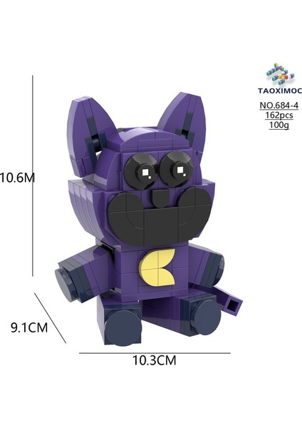 Poppy Smiling Critters Model Figür Parçacık Yaratıcı Oyuncak Yapı Bloğu (162 Adet) (Yurt Dışından) fiyatları