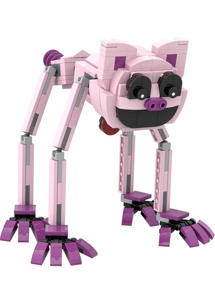 Poppy Smiling Critters Model Figür Parçacık Yaratıcı Oyuncak Yapı Bloğu (263 Adet) (Yurt Dışından)