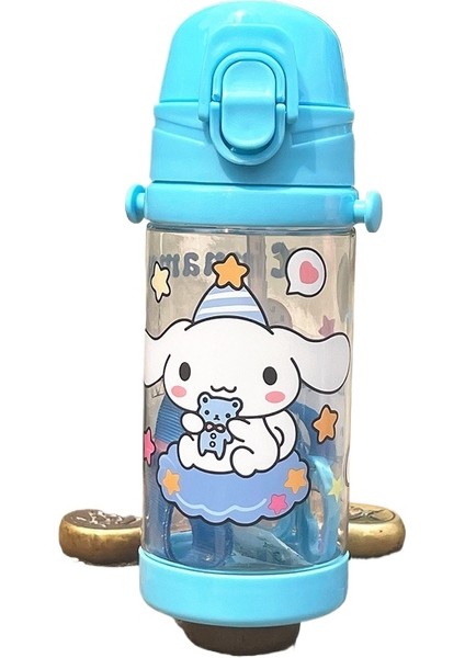 Küçük Hayvan L Fincan Çocuk Su Şişesi Taşınabilir Su Bardağı Pipetli Su Isıtıcısı (Yurt Dışından)