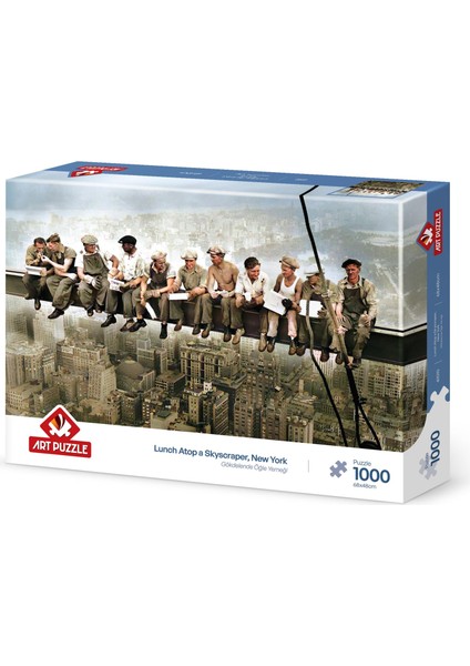Gökdelen'de Öğle Yemeği 1000 Parça Puzzle