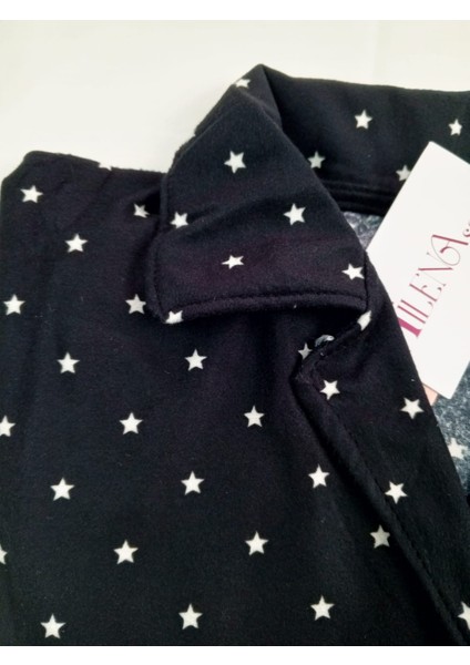 Alt Üst 2'li Takım Yıldız Desenli Pjama Takım Yılbaşı Pjama Takım fiyatları