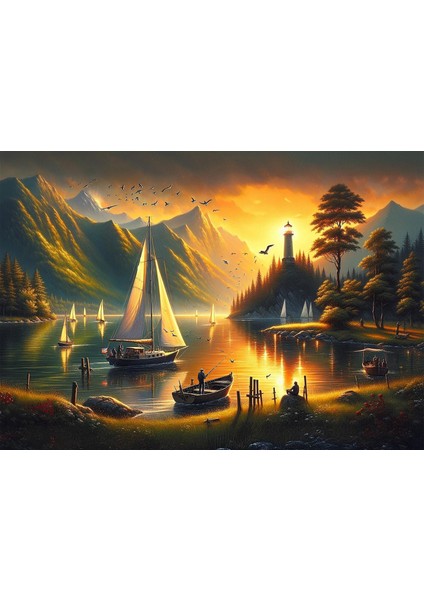 Altın Kıyılar 1000 Parça Puzzle fiyatları