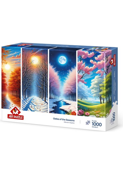 Mevsim Kapıları 1000 Parça Puzzle