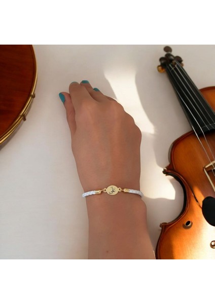 Kadınlar İçin Özel Tasarımlı 14 Ayar Altın Plakalı Ali Bilekliği fiyatları