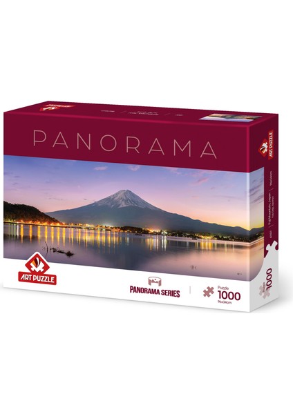 Fuji Mountain, Japan 1000 Parça Panorama Puzzle