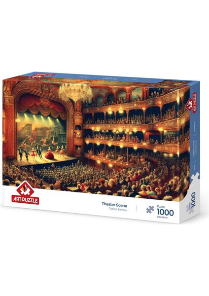 Tiyatro Sahnesi 1000 Parça Puzzle