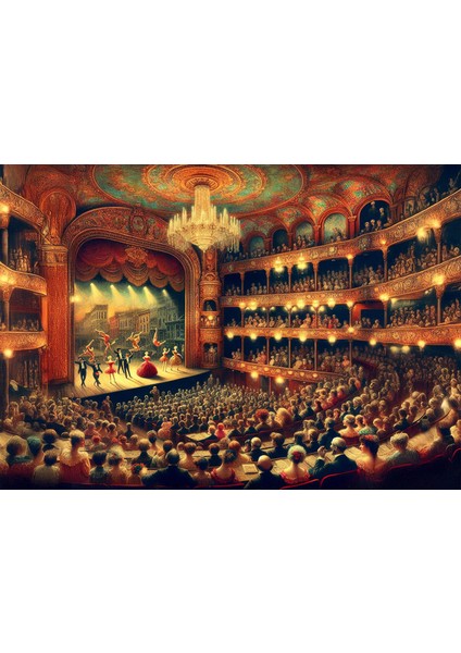 Tiyatro Sahnesi 1000 Parça Puzzle fiyatları