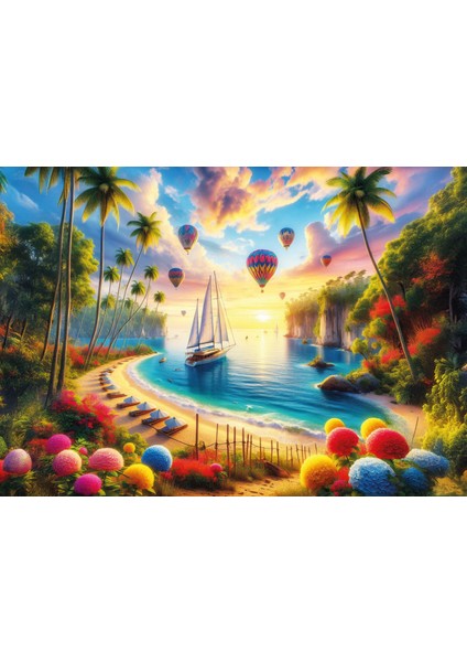 Masmavi Hayaller 260 Parça Puzzle