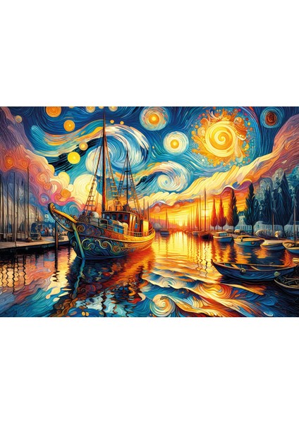 Denizin Fırçası 260 Parça Puzzle
