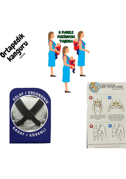 Ergonomik Lüx Bebek Kangurusu - Bebek Taşıma Kanguru fiyatları