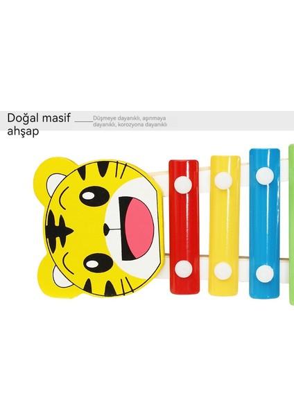 Çocuk Ahşap Sekiz Tonlu Beş Tonlu Perküsyon - Erken Eğitim Müzikli El - Perküsyon Müzikli Aydınlanma Vurmalı Çalgı - Çocuk Oyuncakları (Yurt Dışından) modelleri