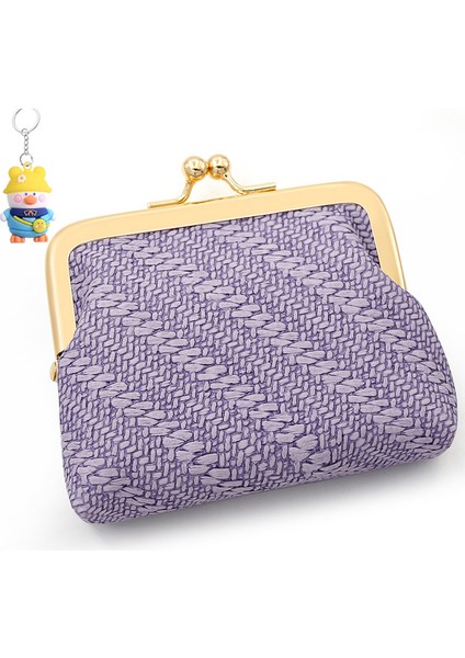 Taşınabilir Değişim Kartı Tutucu Clutch Çanta Çok Fonksiyonlu Demir Çerçeve Depolama Klipsi Çantası (Yurt Dışından)