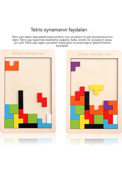 Çocuk Oyuncakları - Tetris Tuğla Yapbozlar - Yapboz Oyuncakları (Yurt Dışından)