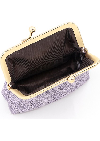 Taşınabilir Değişim Kartı Tutucu Clutch Çanta Çok Fonksiyonlu Demir Çerçeve Depolama Klipsi Çantası (Yurt Dışından) modelleri