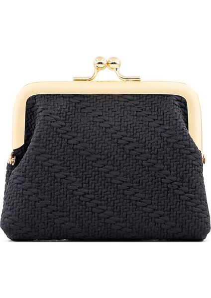 Taşınabilir Değişim Kartı Tutucu Clutch Çanta Çok Fonksiyonlu Demir Çerçeve Depolama Klipsi Çantası (Yurt Dışından) fırsatları