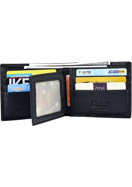 Erkek Cüzdan Kısa Iş Çoklu Kart Yuvası Cüzdan Kart Tutucu (Yurt Dışından) fırsatları