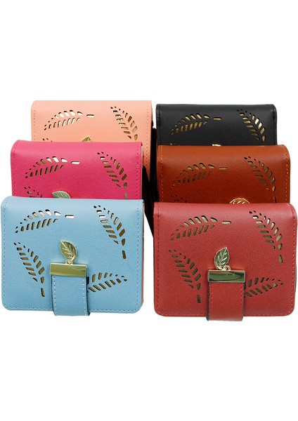 Bayanlar Cüzdan Kısa Büyük Kapasiteli Iki Katlı El Çantası Kart Tutucu Para Cüzdanı (Yurt Dışından) fiyatları