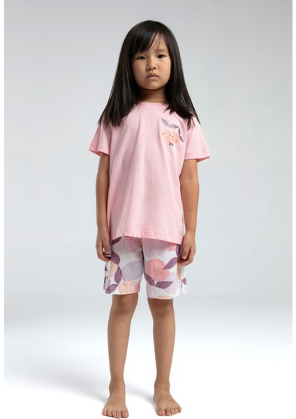 Kız Çocuk Şortlu Takım