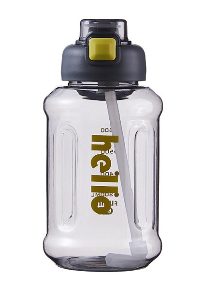 Kullanımlı Bardak, Sevimli Erkek ve Kadın Pipetli Bardak, Taşınabilir Uzay Bardak, Büyük Kapasiteli Sızıntı Geçirmez Plastik Bardak, Açık Hava Spor Su Şişesi Su Bardak (Yurt Dışından)