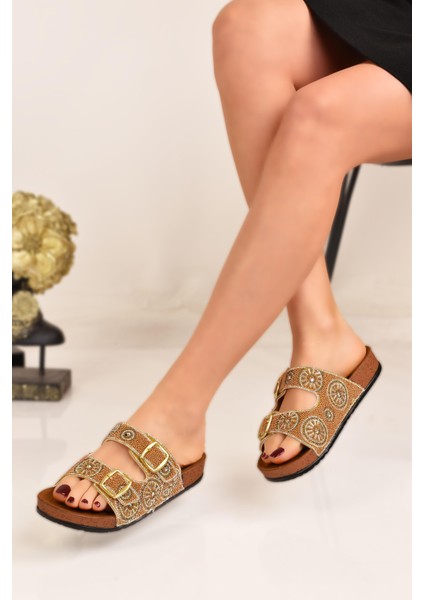 Kadın Anatomik Çift Tokalı Terlik fiyatları