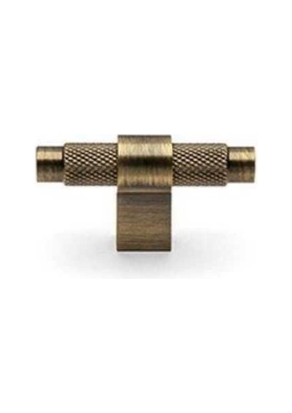 Düğme Mobilya Kulbu Antik Sarı 8mm Kulp (SY8772 0008 Abm-Abm)