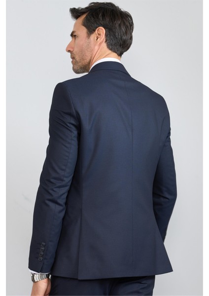 9100 Erkek Holmes Slimfit Takım Elbise Lacivert fırsatları