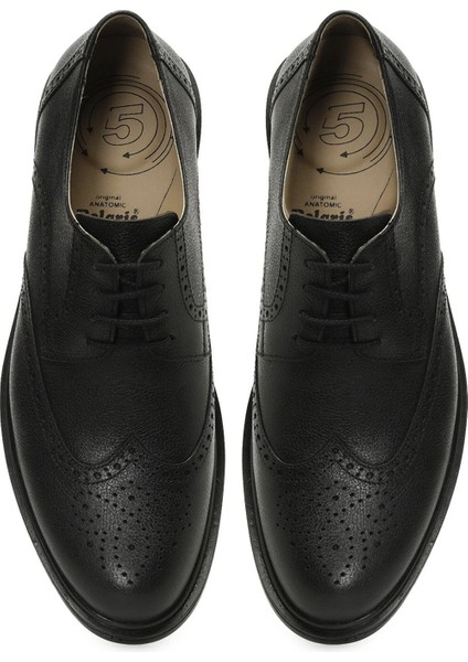 107370 Siyah (5 Nokta) Deri Erkek Ayakkabı fırsatları