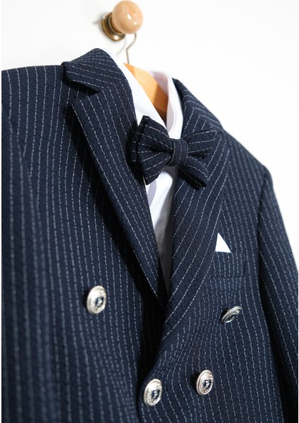 Erkek Çocuk Ceket Gömlek Pantolon Papyonlu Takım Elbise TE.1001Y modelleri