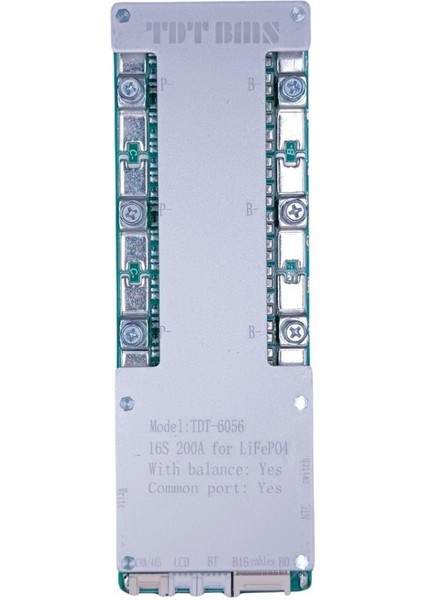 16S 51.2V 200A Lifepo4 Smart Bms Bluetooth Modüllü
