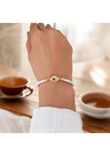 Kadınlar İçin Özel Tasarımlı 14 Ayar Altın Plakalı Peri Bilekliği fiyatları