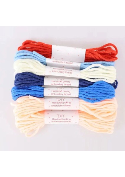 Kasnaklı Goblen Punch (Panç) Işleme Seti 20 cm Kumsal Deseni fırsatları