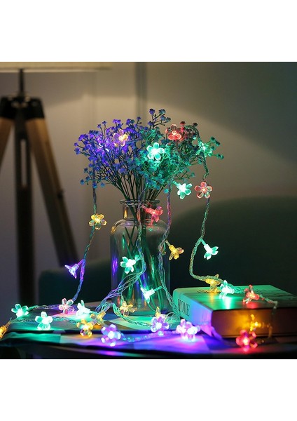 3m 20 LED Kiraz Çiçeği Tatil Dekoratif Işık Renkli Işık (Yurt Dışından)