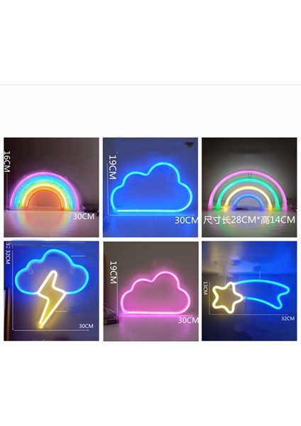 Neon LED Moding Işığı, Stil: Sarı Mavi Gök Gürültüsü Sarı Mavi Gök Gürültüsü (Yurt Dışından)