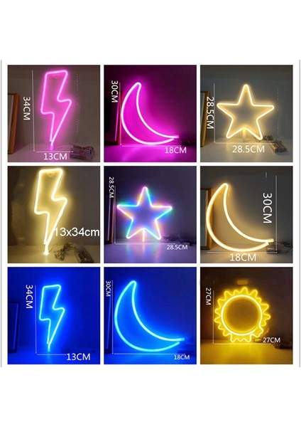 Neon LED Moding Işığı, Stil: Sarı Mavi Gök Gürültüsü Sarı Mavi Gök Gürültüsü (Yurt Dışından)