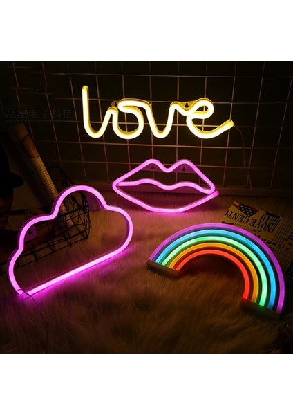 LED Neon Işık Kaktüs (Yurt Dışından)