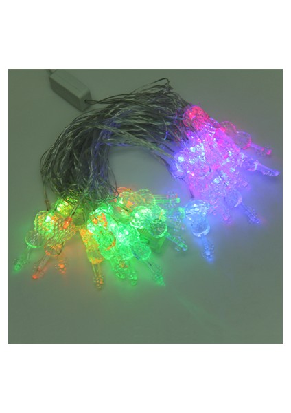 30-Led Çok Renkli Işık (Ac 12-240V / Ab Fişi) (Yurt Dışından)