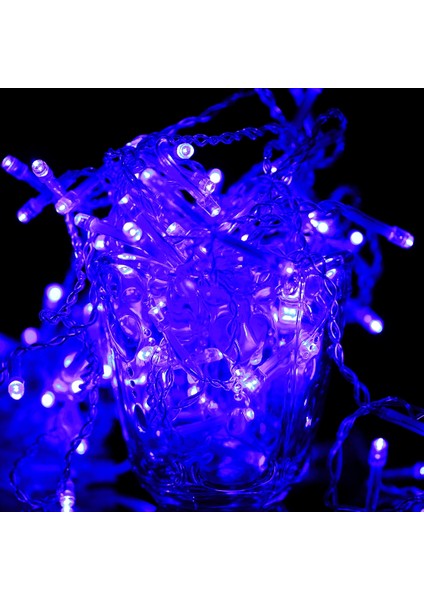 3,5m 96 LED LED Dekorasyon Açık Mavi Işık (Yurt Dışından)