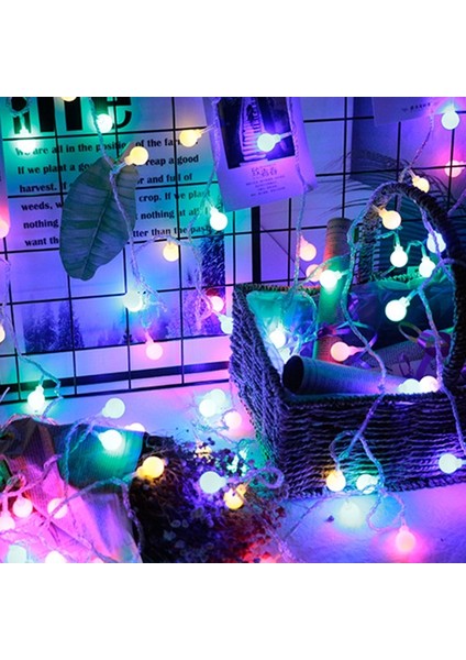 LED Su Geçirmez Top Işık Dize Renkli 30 LED -Ab Tak (Yurt Dışından)