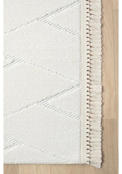Krem Yıkanabilir Halı Kilim Salon Mutfak Koridor Yolluk Oturma Odası Dokuma Makine Halısı Krem