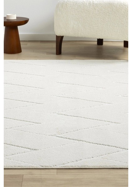 Krem Yıkanabilir Halı Kilim Salon Mutfak Koridor Yolluk Oturma Odası Dokuma Makine Halısı Krem