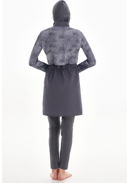 Tam Kapalı Tesettür Mayo 2322 Pera Düz Gri fırsatları