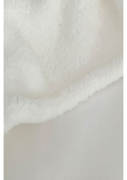 Peluş Çift Yüz Battaniye (80 x 90) - Vibe Serisi - Little Rabbit