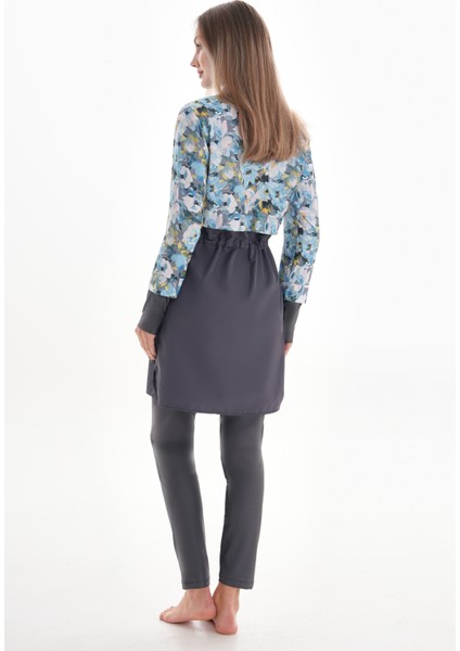 Tam Kapalı Tesettür Mayo 2322 Pera Sarılar Gri fırsatları