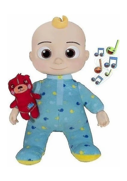 Htun Şarkı Söyleyen Cocomelon Bear Child, Jj Music Style Peluş Bebek (Yurt Dışından)