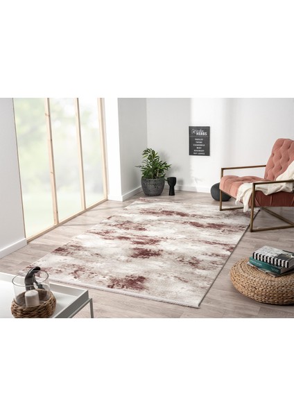 Sofia Gri Halı Lila Detaylı Modern Desen Akrilik Tozuaz Salon Halısı Yatak Odası Halısı fırsatları