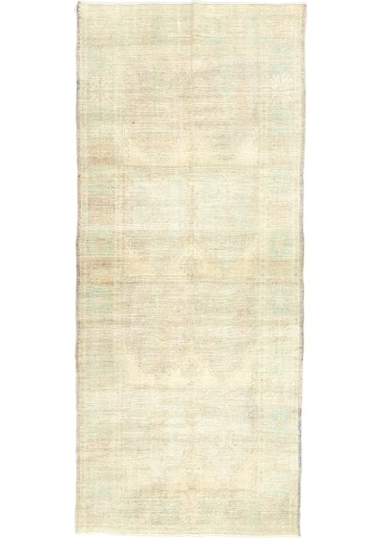Kerec pastel el dokuma halı 157x349 cm